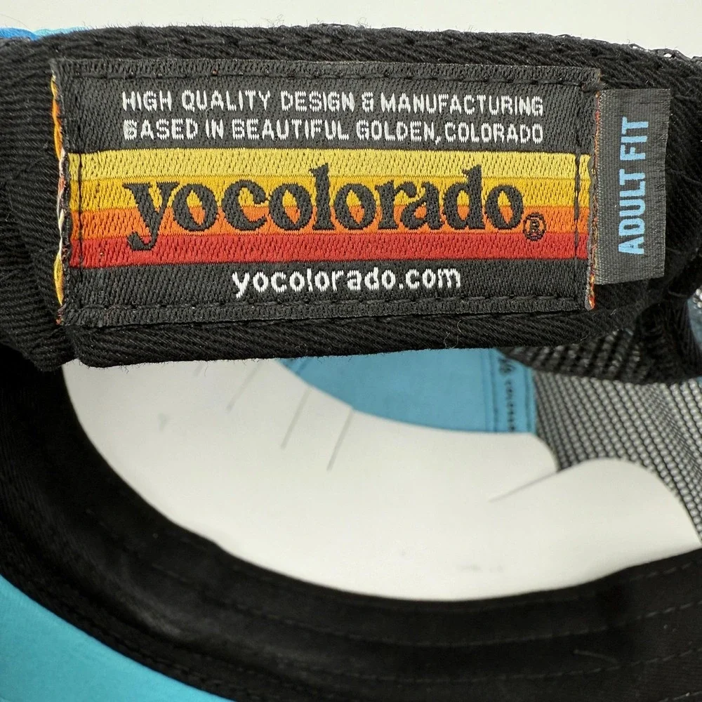 GoPro Mountain Games Hat Cap‎ Snap Back Trucker Mesh Patch YoColorado Adult